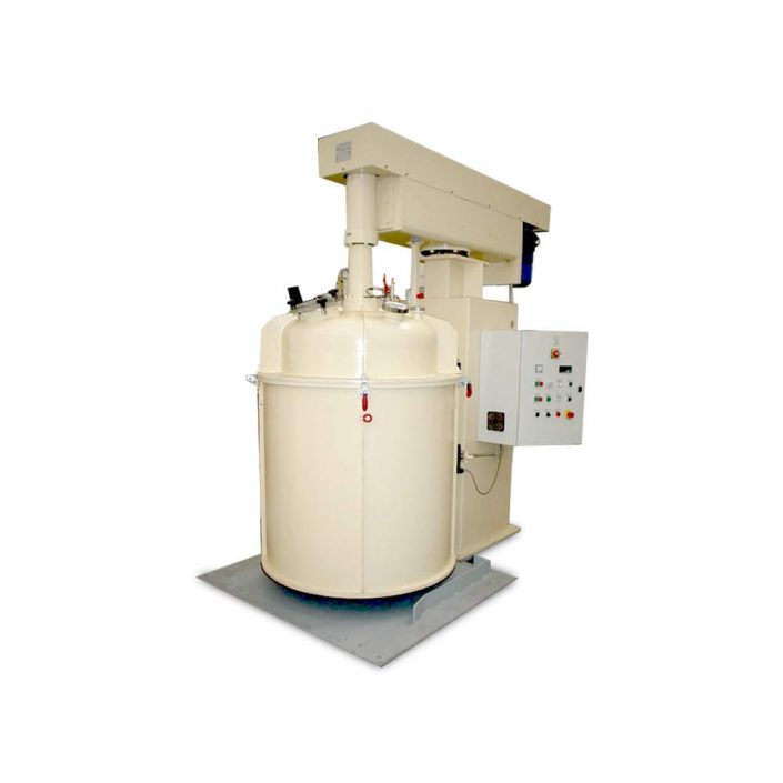 bassa viscosita turbodispersori e mescolatori singolo albero DVI 10 I SV LOX